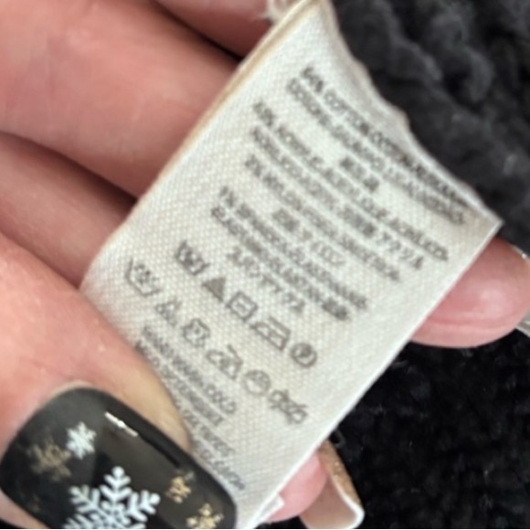 Free People Black Cowl Neck Sweater - Picture 3 of 5